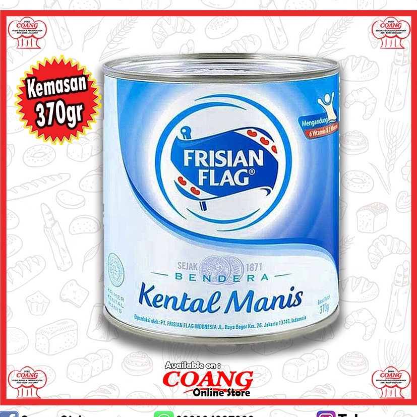 

FRISIAN FLAG KRIMER SKM 370 GR - SUSU BENDERA KENTAL MANIS