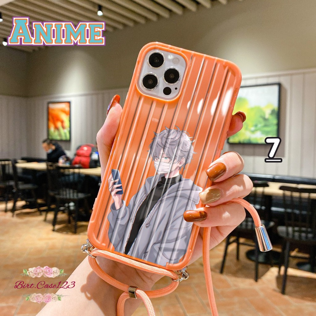 Softcase Koper Slingcase Lanyard ANIME Samsung A12 Grand J2 G530 J3 J4 J4+ Prime Pro BC3736