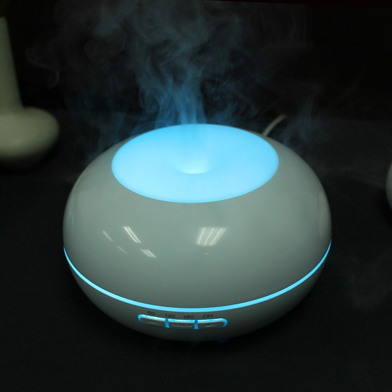 H02 - Essential Oil Diffuser Ultrasonic Cool Mist Aroma Humidifier 7 Colors Mood Light LED 300ml