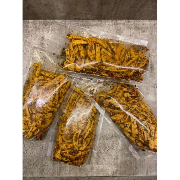 

Basreng Renyah Daun Jeruk Pedas Gurih (105gram)
