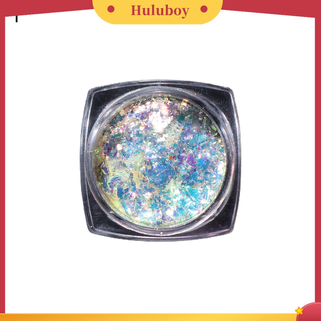 Huluboy Huluboy♡ 1 Botol Payet Glitter Berkilau Untuk Dekorasi Nail Art