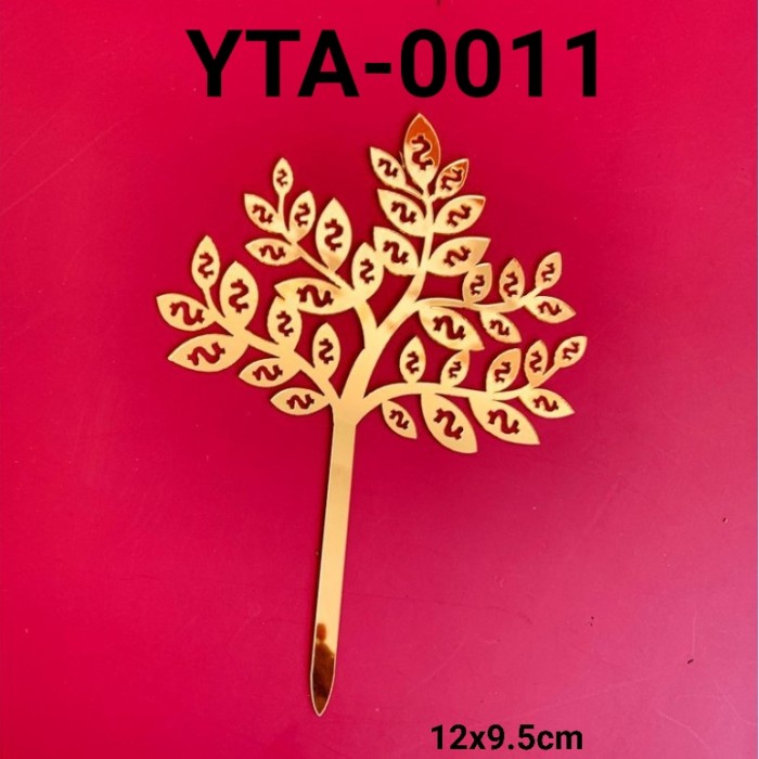 

YTA-0011 CAKE TOPPER AKRILIK POHON UANG MONEY TREE BEST SELLER