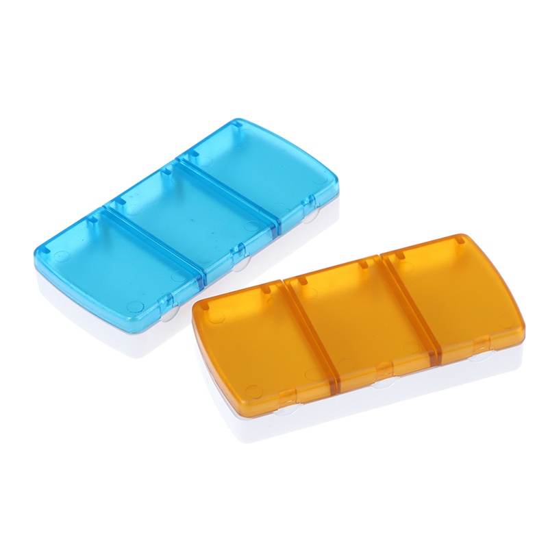 (Happy) Kotak Organizer Pil / Tablet Portable Untuk Travel