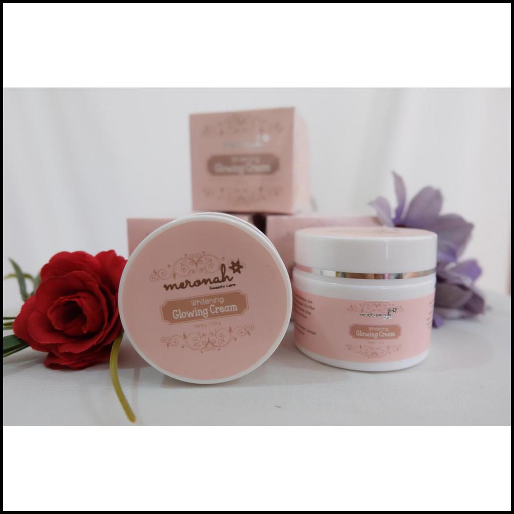 CREAM MERONAH BEAUTY CARE / MERONAH KRIM GLOWING DAN PEMUTIH 2IN1 / KRIM SIANG MALAM