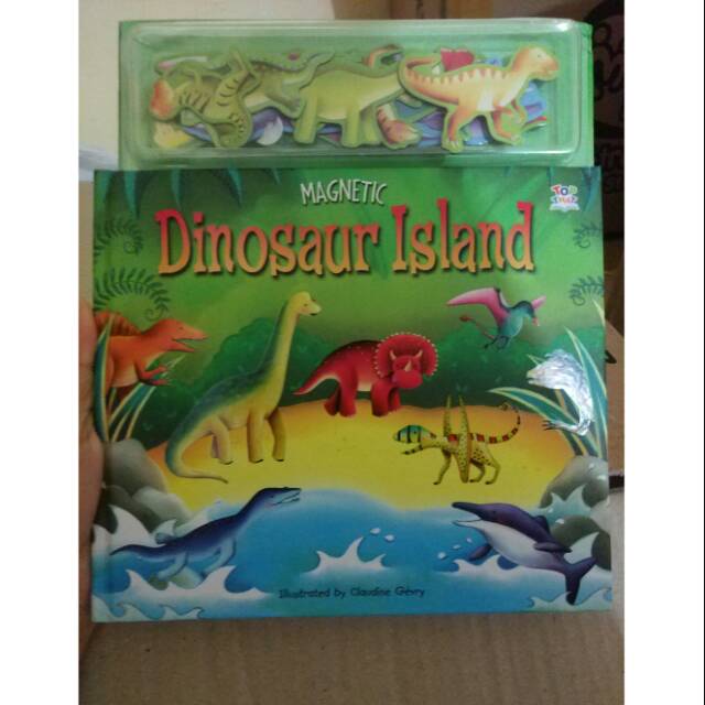 

Magnetic book Dinosaur Island