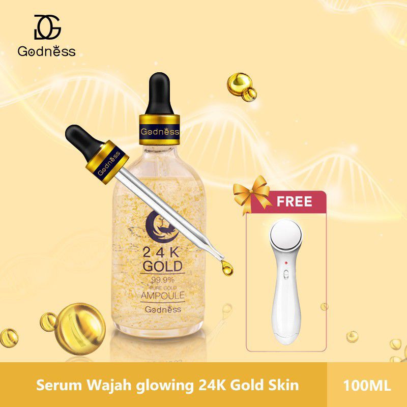GODNESS 24K GOLD SERUM WAJAH 100ML