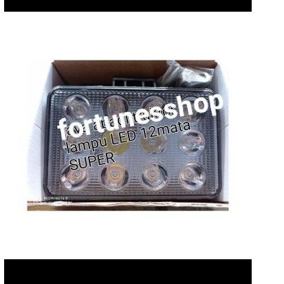 LAMPU LED 12MATA ,KOMATSU,HITACHI,KOBELCO,CATERPILAR,lampu LED 12 mata