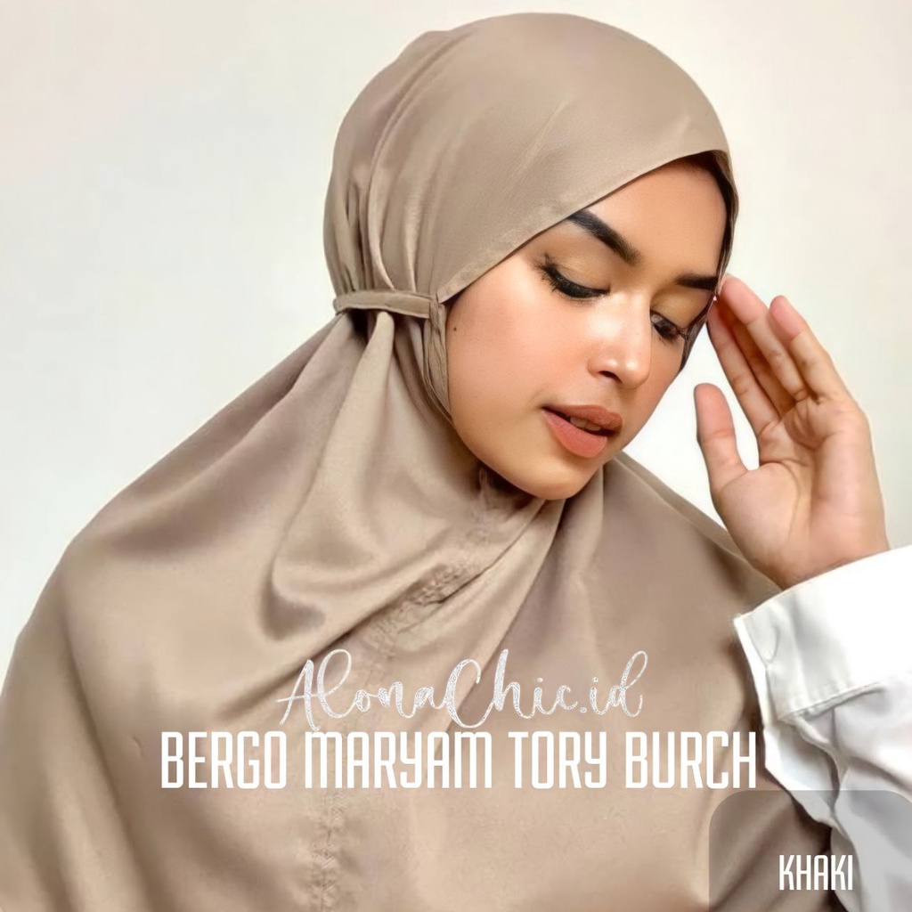 Bergo Maryam Tory Burch Premium by ALONACHIC.ID
