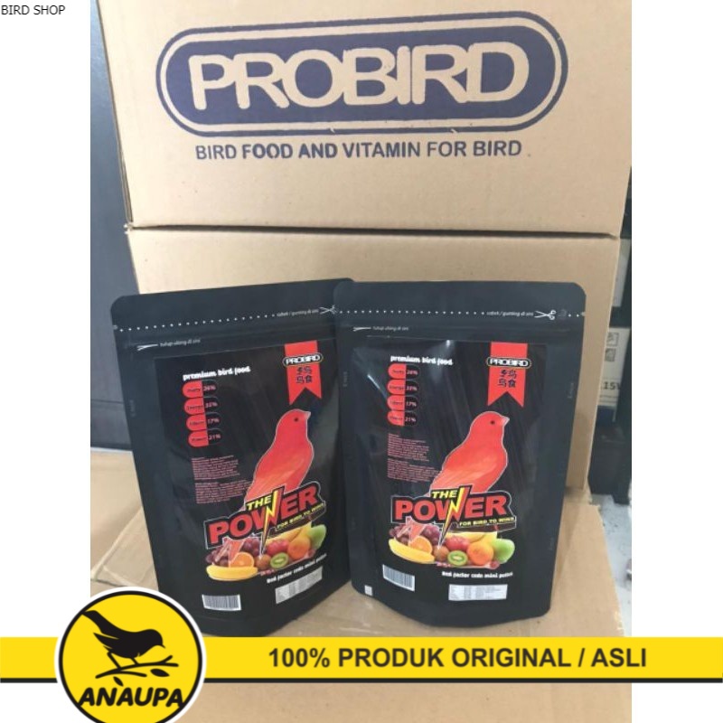 power kenari cede red factor pewarna bulu kenari