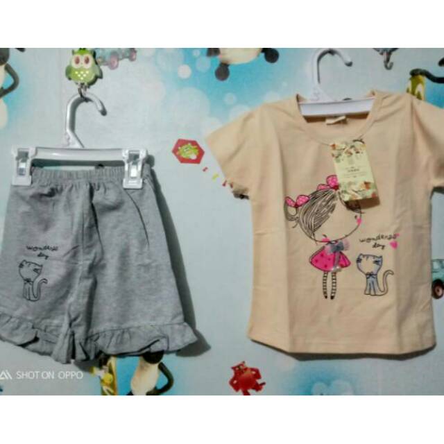 SENSEN KIDS Setelan anak perempuan 9mo-1y