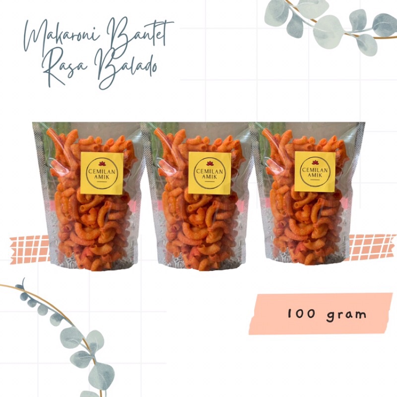 

MAKARONI BANTET BALADO 100 GR