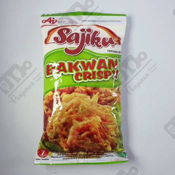 

Sajiku Tepung Bumbu Bakwan Crispy 90 Gram Goreng Instan Promo