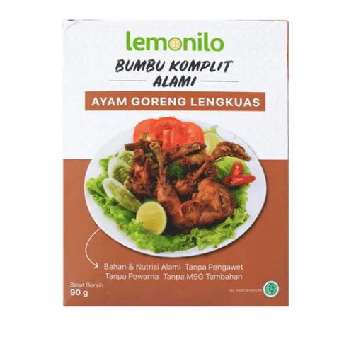 

Lemonilo Bumbu Komplit Alami Ayam Goreng Lengkuas 90 gr