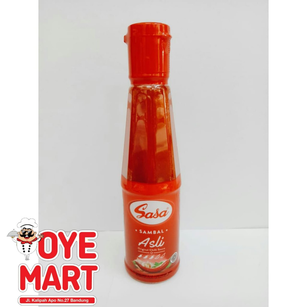 SASA SAUS SAMBAL ASLI 135ML/SAUS SAMBEL