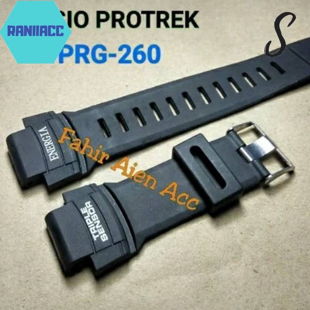 TALI STRAP CASIO PRW3500 RUBBER STRAP TALI JAM TANGAN CASIO PROTREK PRW-3500 PRW 3500