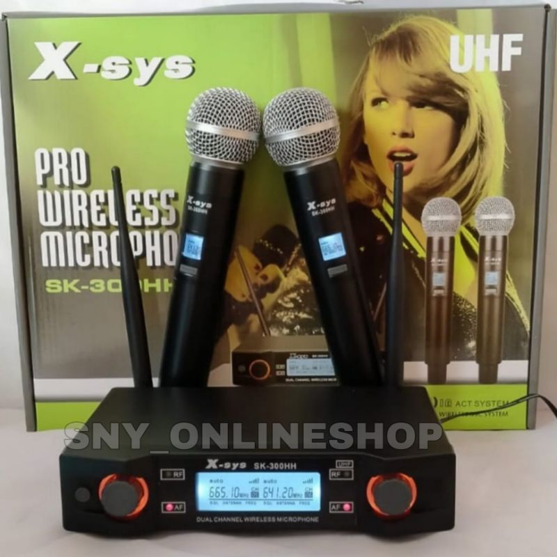 Mikrofon Wireless / Wireless Microphone X-sys SK-300HH