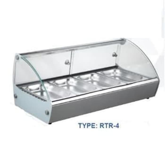 GETRA Food Warmer RTR-4 Kabinet Penghangat &amp; Display Makanan
