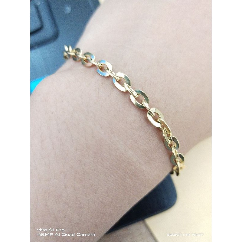 COD GELANG NORI/NURI RANTAI TITANIUM WANITA