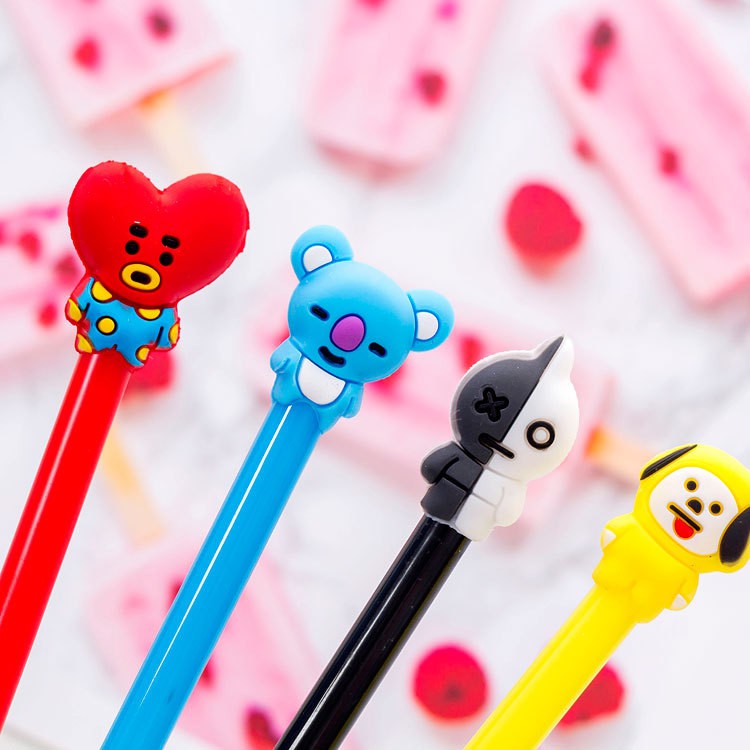 

Pulpen BT21 Pena BTS polpen sekolah, kantor, multifungsi karakter kekinian makassar