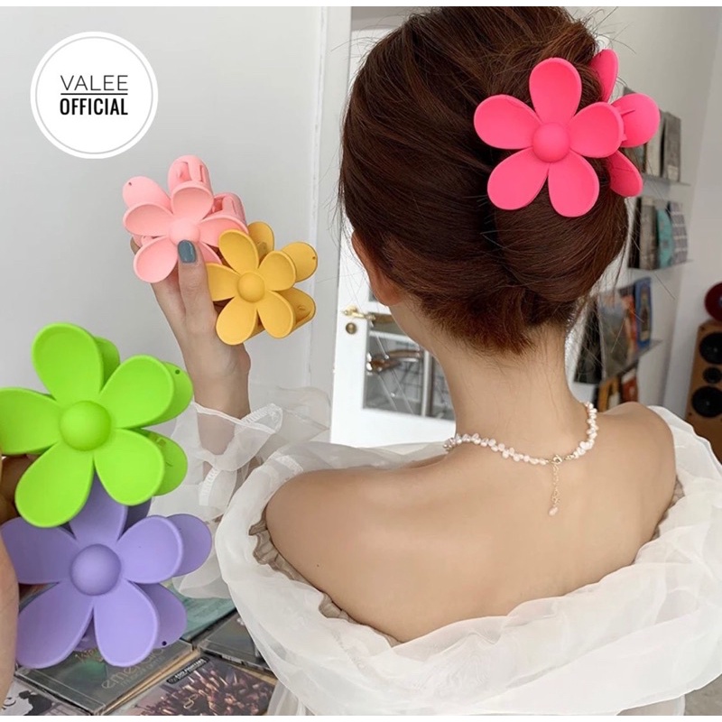 FLOWER JEPITAN JEDAI BUNGA CETAR 7,5cm DOFF PREMIUM QUALITY SUPERMURAHH KOREA IMPORT