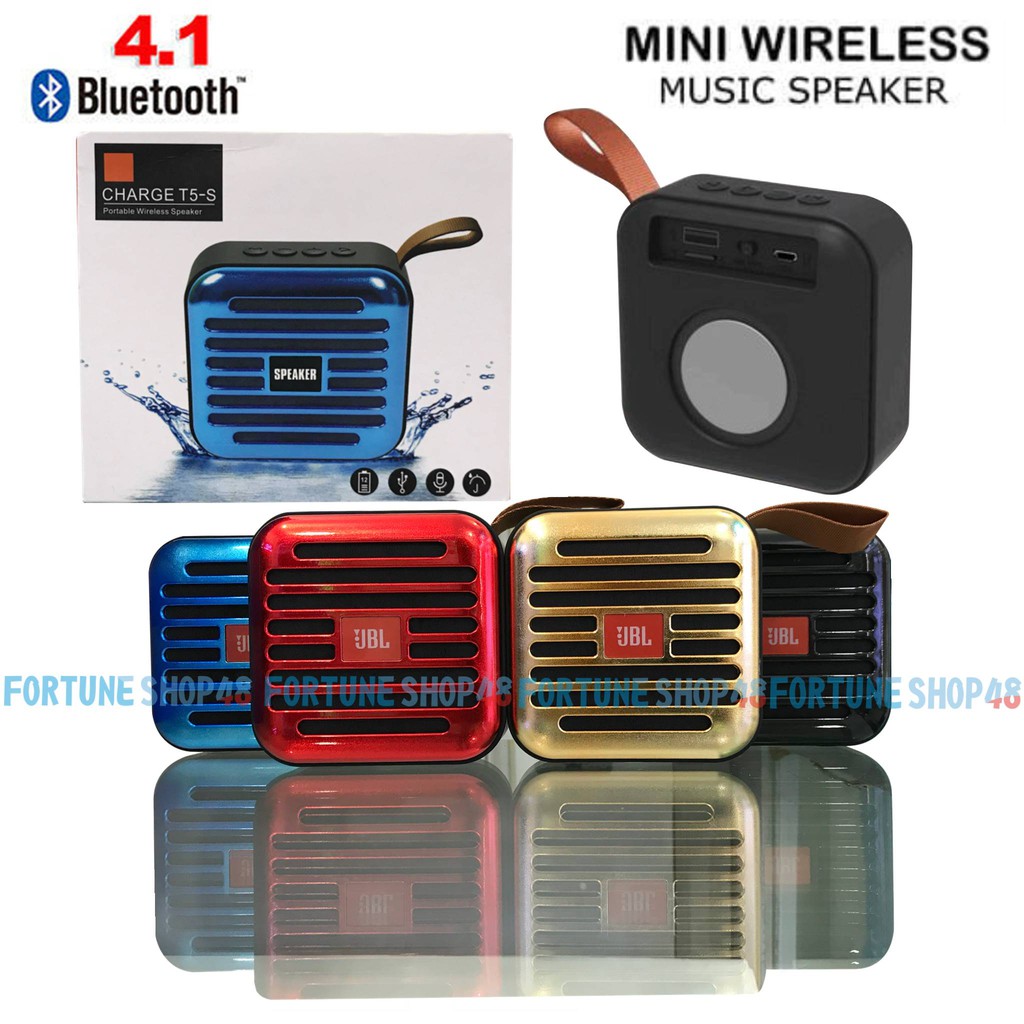 Speaker Bluetooth T5S Mini Wireless Speaker Music