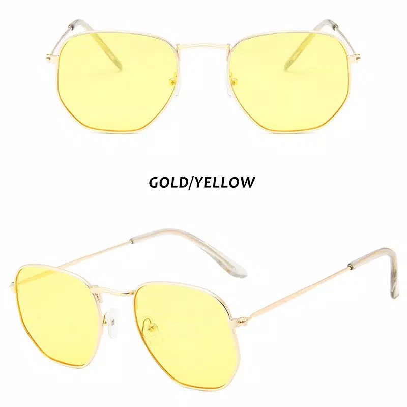 (Fy) COD KACAMATA IMPORT KACAMATA FASHION PRIA WANITA GAYA VINTAGE  SUNGLASSES IMPORT REALPICT