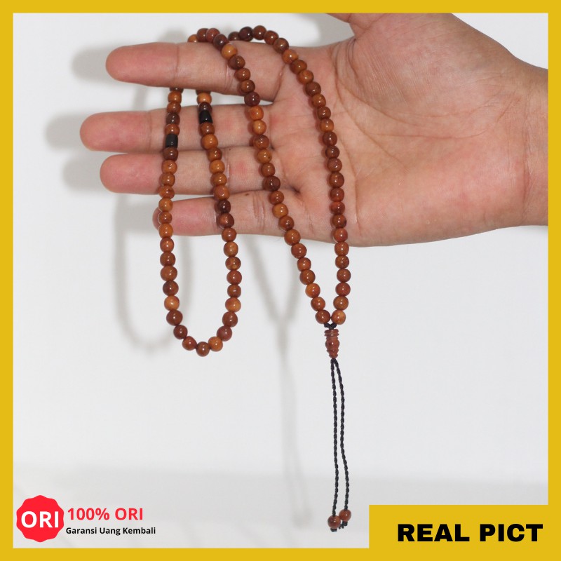 Kalung Tasbih Kokka Asli 99 Butir Tasbeh Koka Kokkah Kokah Kaukah Kaokah kaoka Kauka