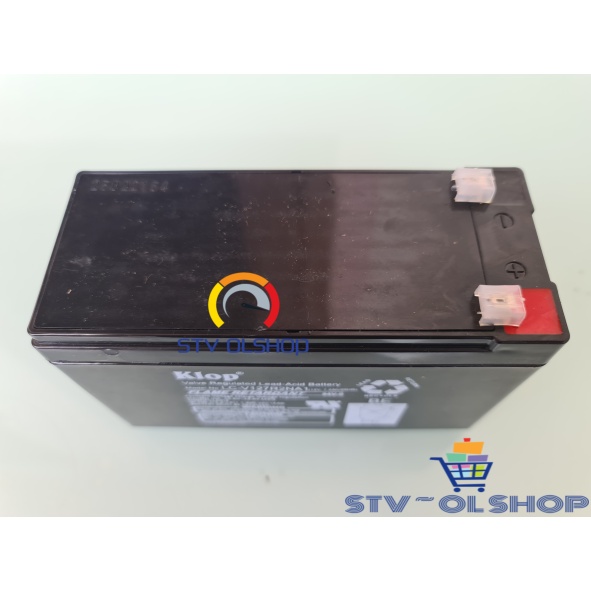 Accu 12 V / Aki Battery Kering 12V 7,2 Ah Klop