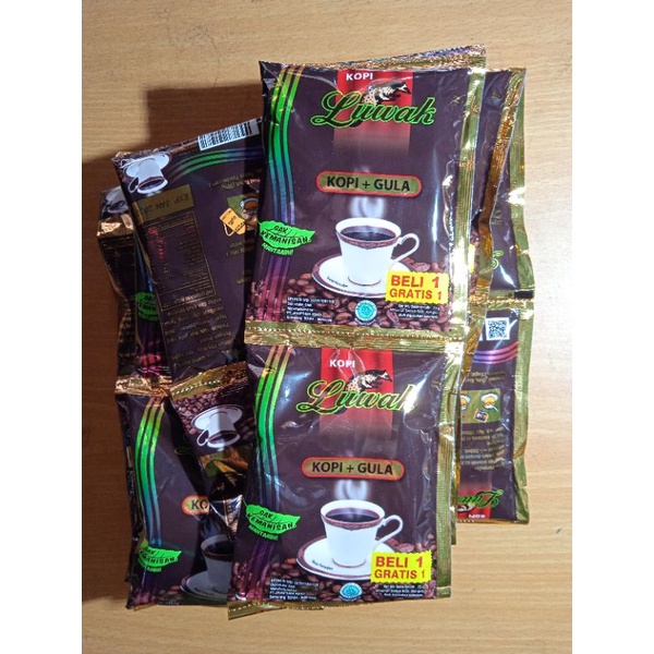 

1 rcg kopi luwak plus gula 10+5 - luwak white coffee 10 pcs - tarik Malaka 10 pcs