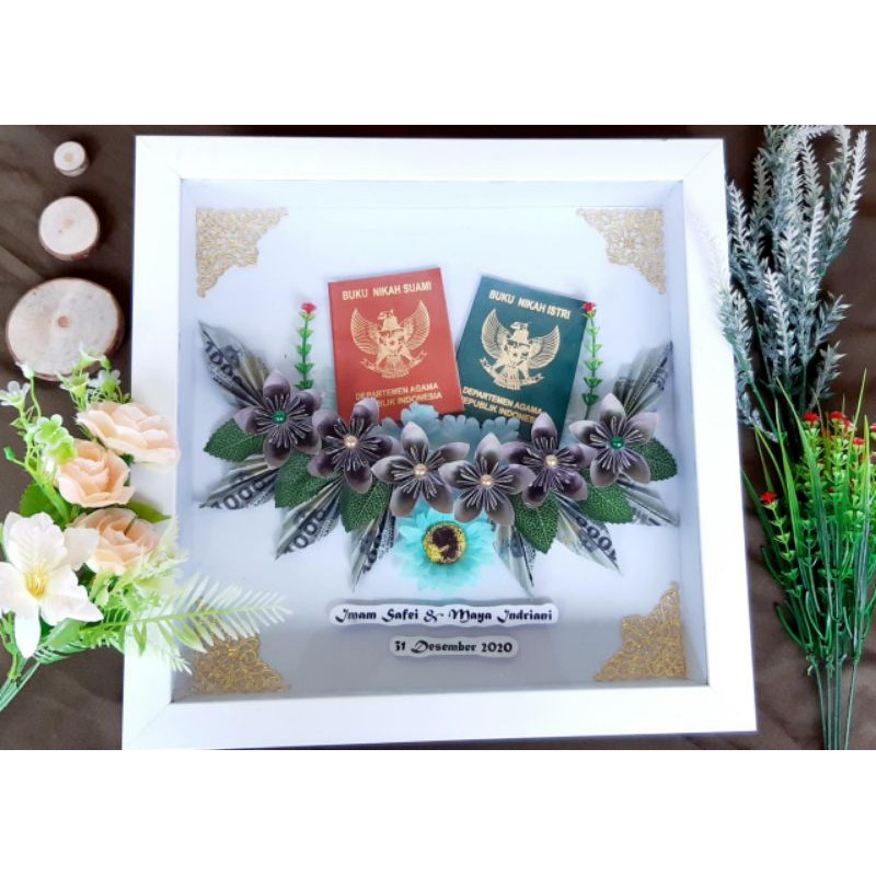 Perlengkapan Mahar PerNikahan Tema Buku Nikah