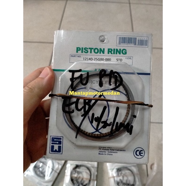 Ring Piston Satria FU 150 Oversize OS Standar Std 25 50 75 100 12140-25G00