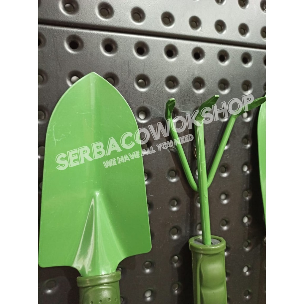 Garden Tool 3 Pcs / Alat Kebun Skop Sekop Taman Mini Garpu Set Termurah Berkualitas