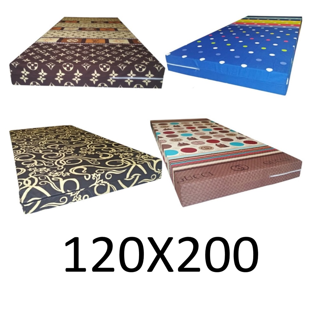 Sarung Kasur Busa Resleting Ukuran Kasur No 3 atau 120X200