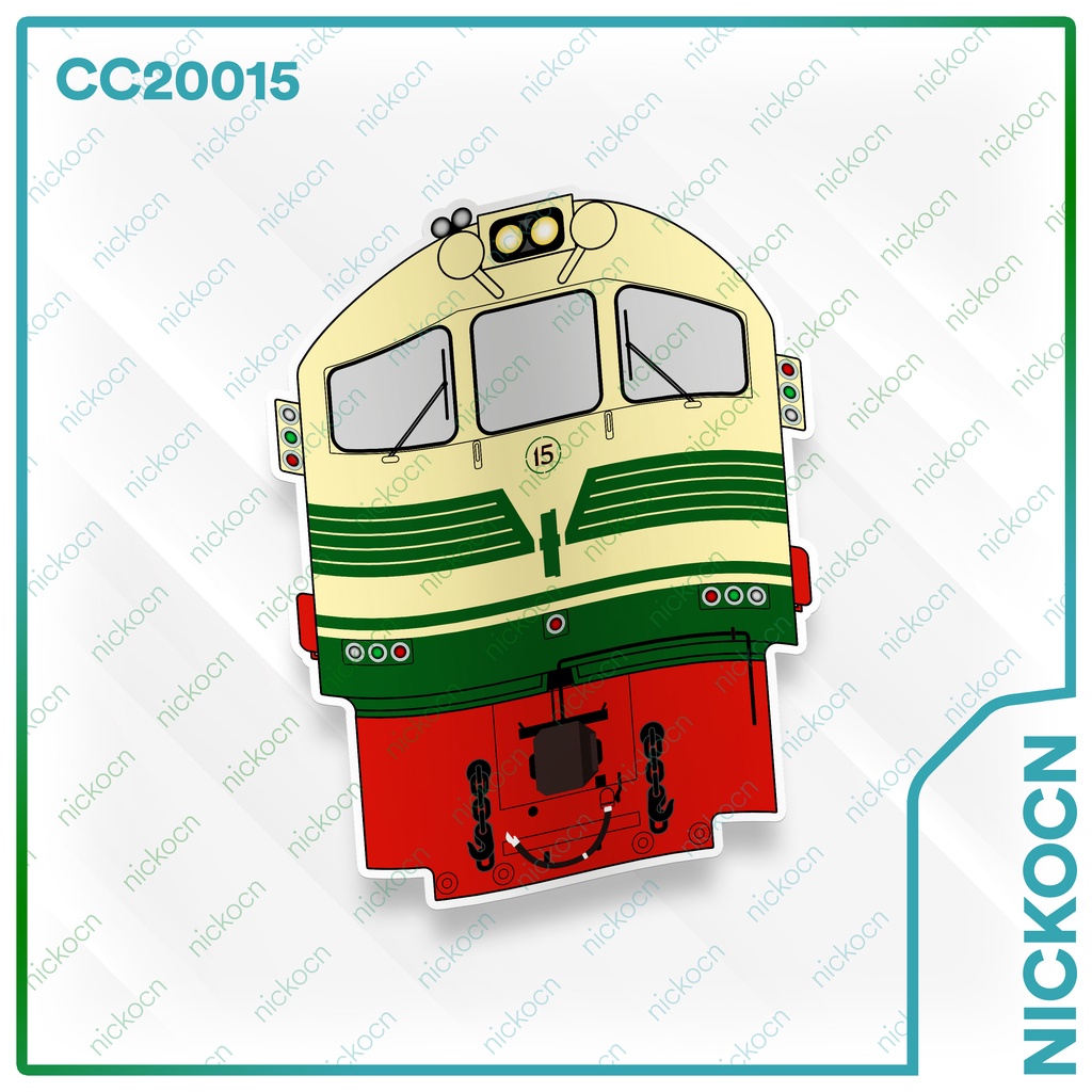 

Stiker Lokomotif CC200