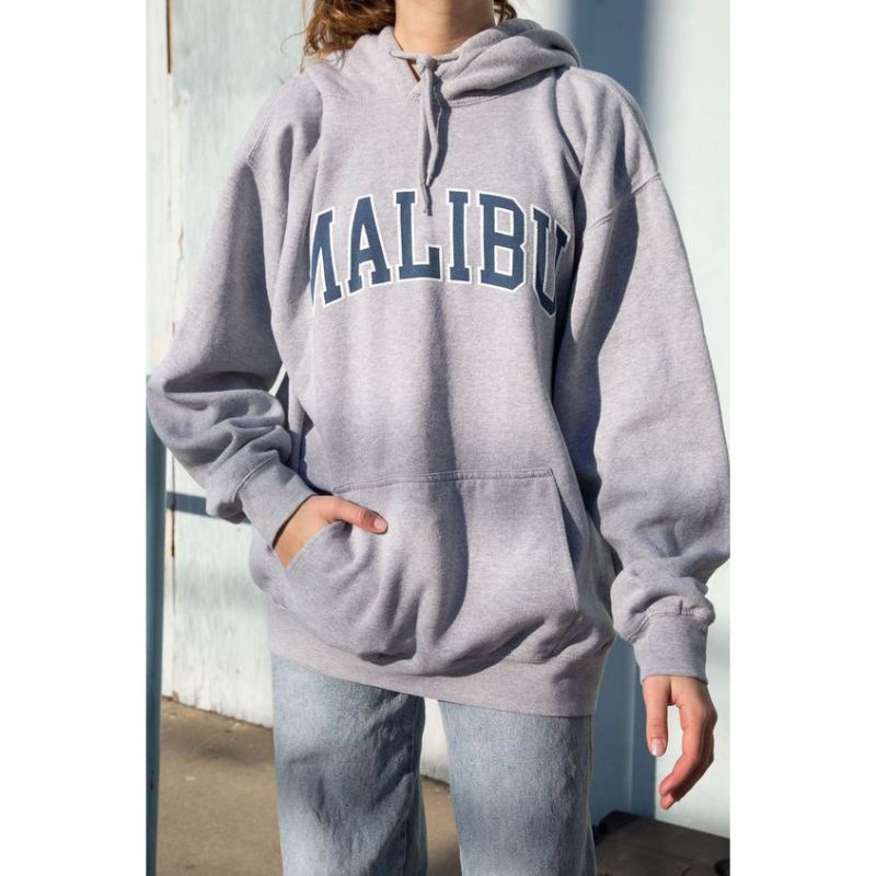 S-5XL JAKET HOODIE MALIBU ABU MUDA UNISEX PRIA WANITA SIZE S M L XL 2XL 3XL 4XL 5XL OVERSIZE BIGSIZE