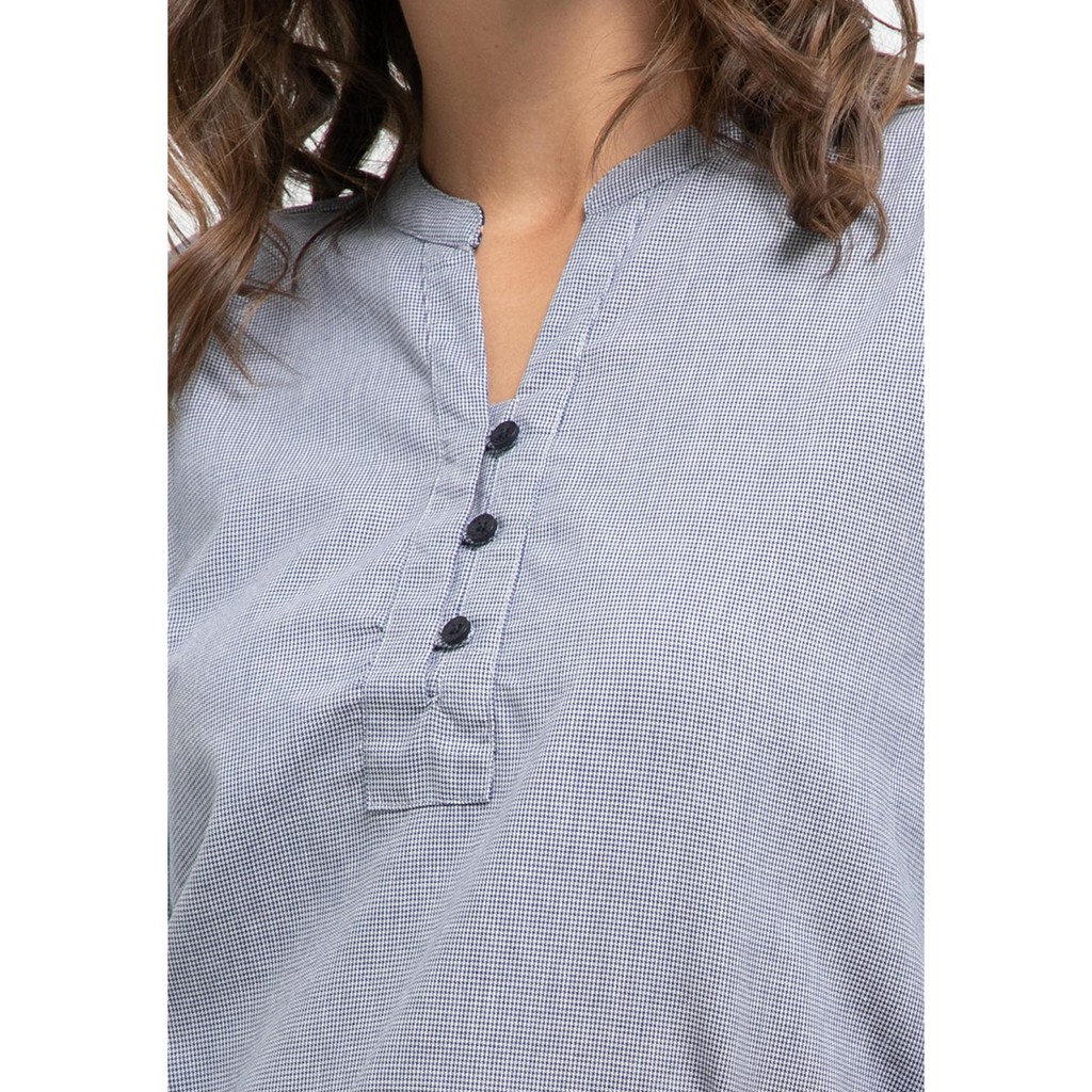 Rodeo - Blouse Wanita - Fae Blouse - Navy-2