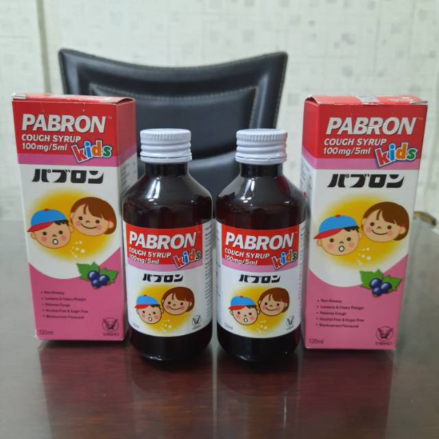 Pabron kids cough syrup obat batuk anak