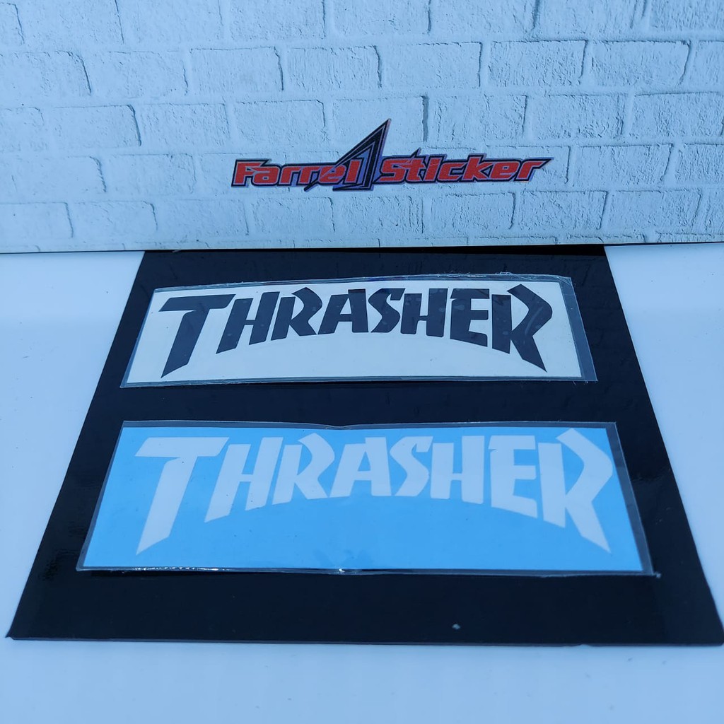 stiker sticker THRASHER