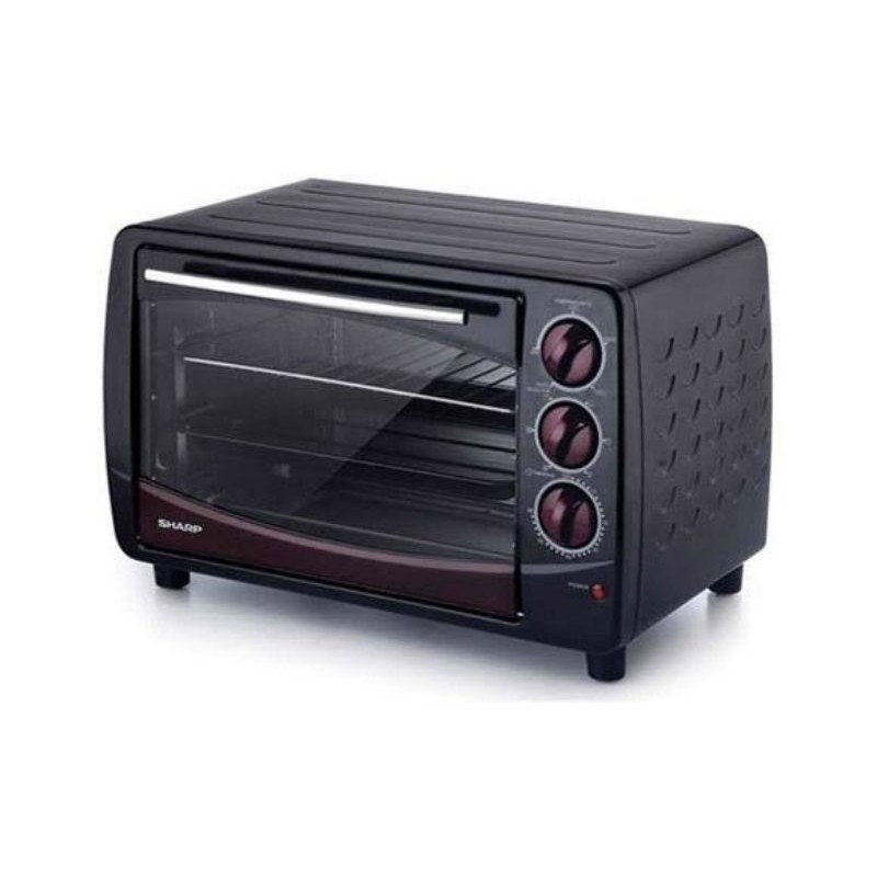 ELECTRIC OVEN SHARP EO 28LP K LISTRIK ELEKTRIK HITAM 28 LITER PEMANGGANG PANGGANGAN IKAN DAGING KUE