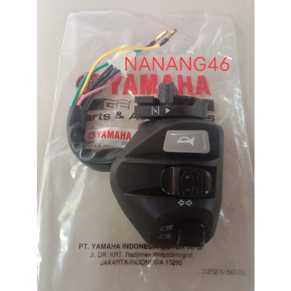 SAKLAR LAMPU ASSY KIRI YAMAHA MIO SPORTY MIO SMILE BARANG ORI YGP