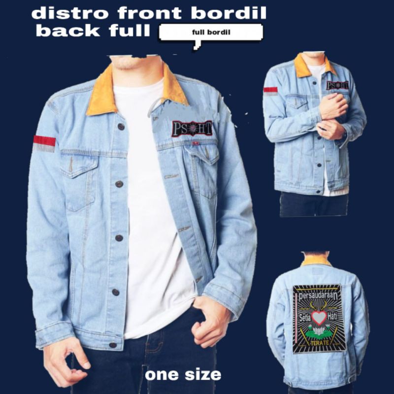 Jaket levis terbaru psht Full Bordir