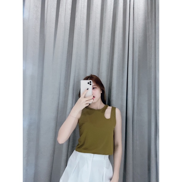 Moxie tank top crop | croptop korea | Tanktop crop 1700 Grosir @27