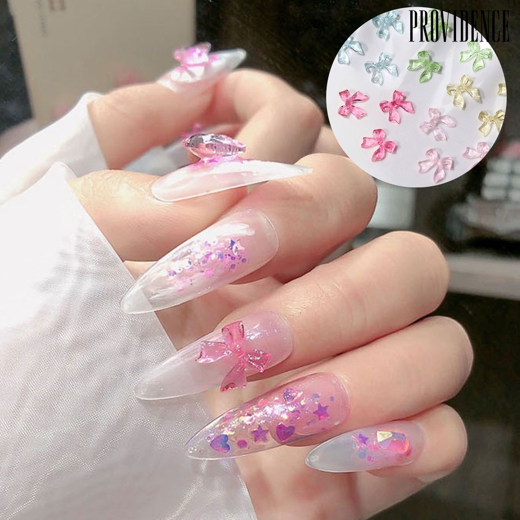 Providence 1 Kantong Pita Plastik 3D Aneka Warna Untuk Dekorasi Nail Art