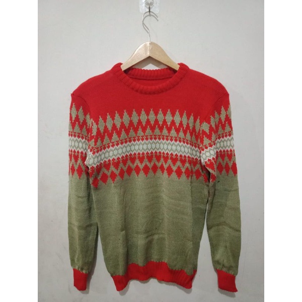 Outer Rajut Cowo Premium