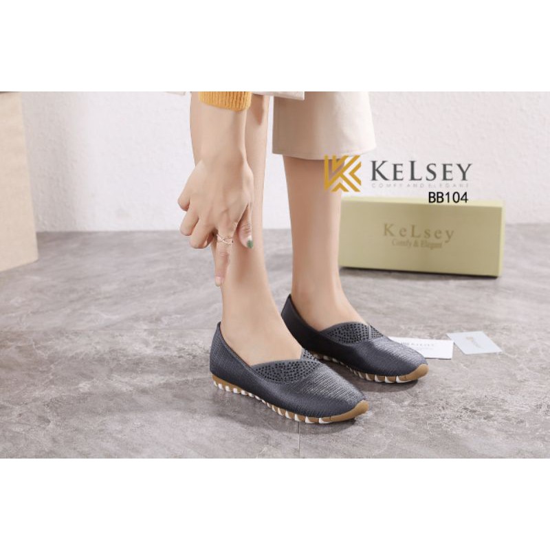 Kelsey Sepatu Flat Shoes Wanita  BB104