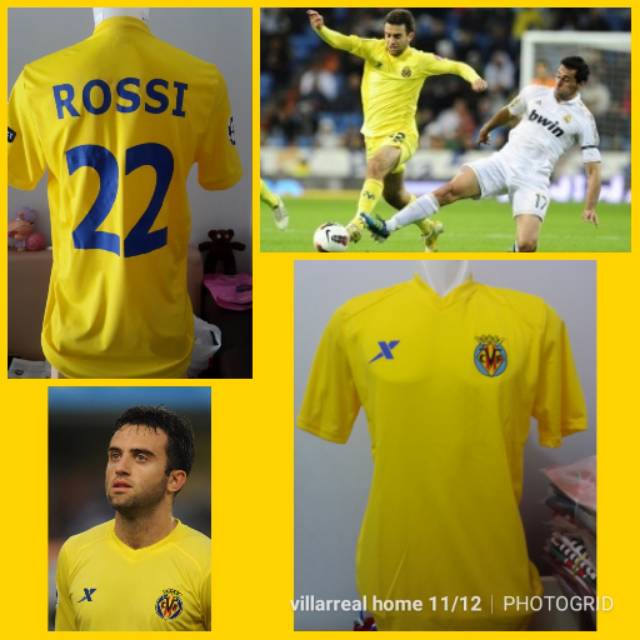 JERSEY VILLARREAL HOME 2011/2012 ROSSI 22