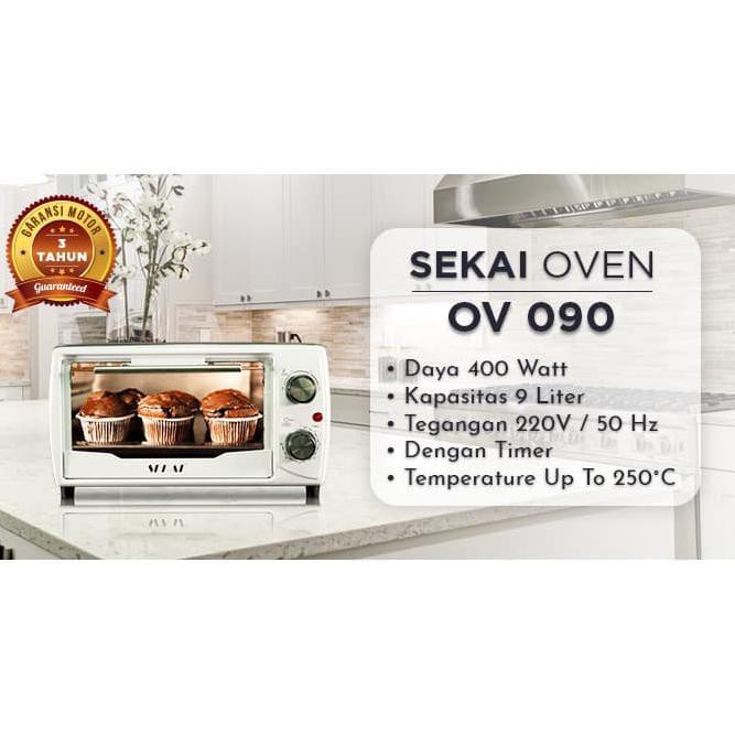 Sekai Oven Listrik (9L) OV 090 MURAH BANGET / GARANSI RESMI