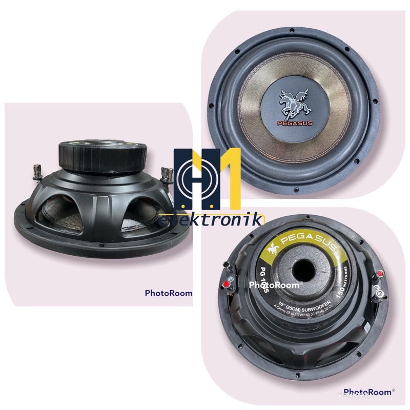 Speaker Subwoofer Pegasus 10inch