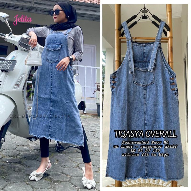 Tiqasya overall jeans