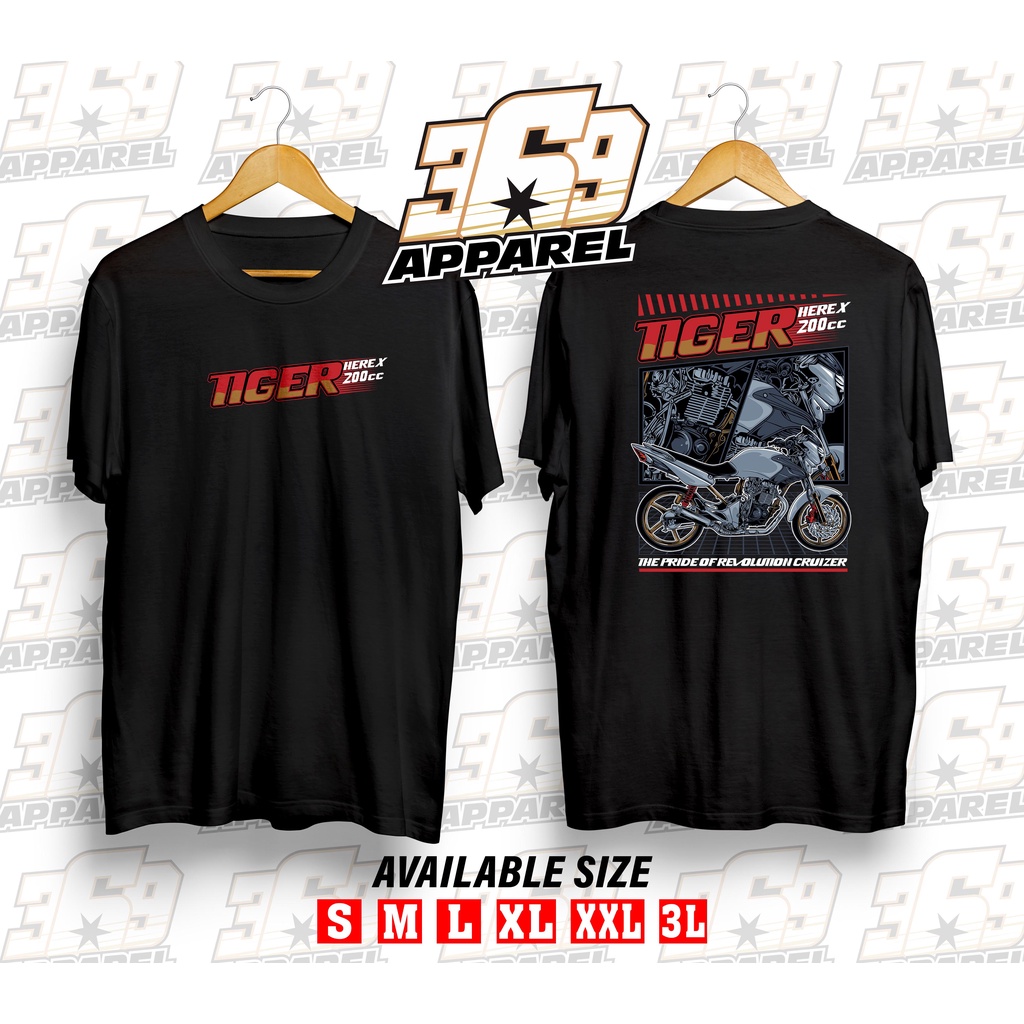 KAOS motor TIGER HEREX kaos OTOMOTIF TIGER